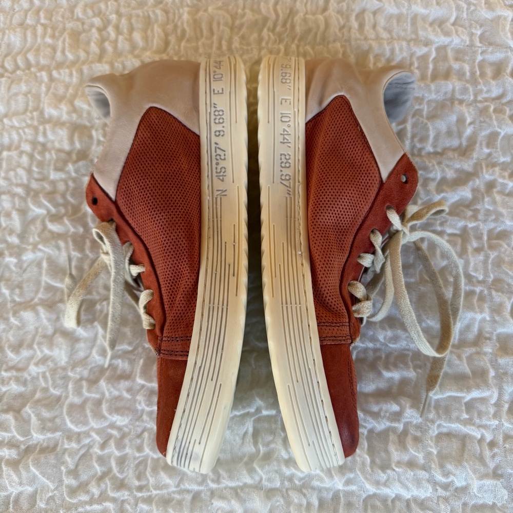 A.S.98 Alfie Platform Sneakers in Rust Orange EU 39 - Picture 6 of 13